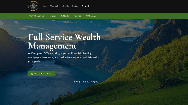 sites evergreen